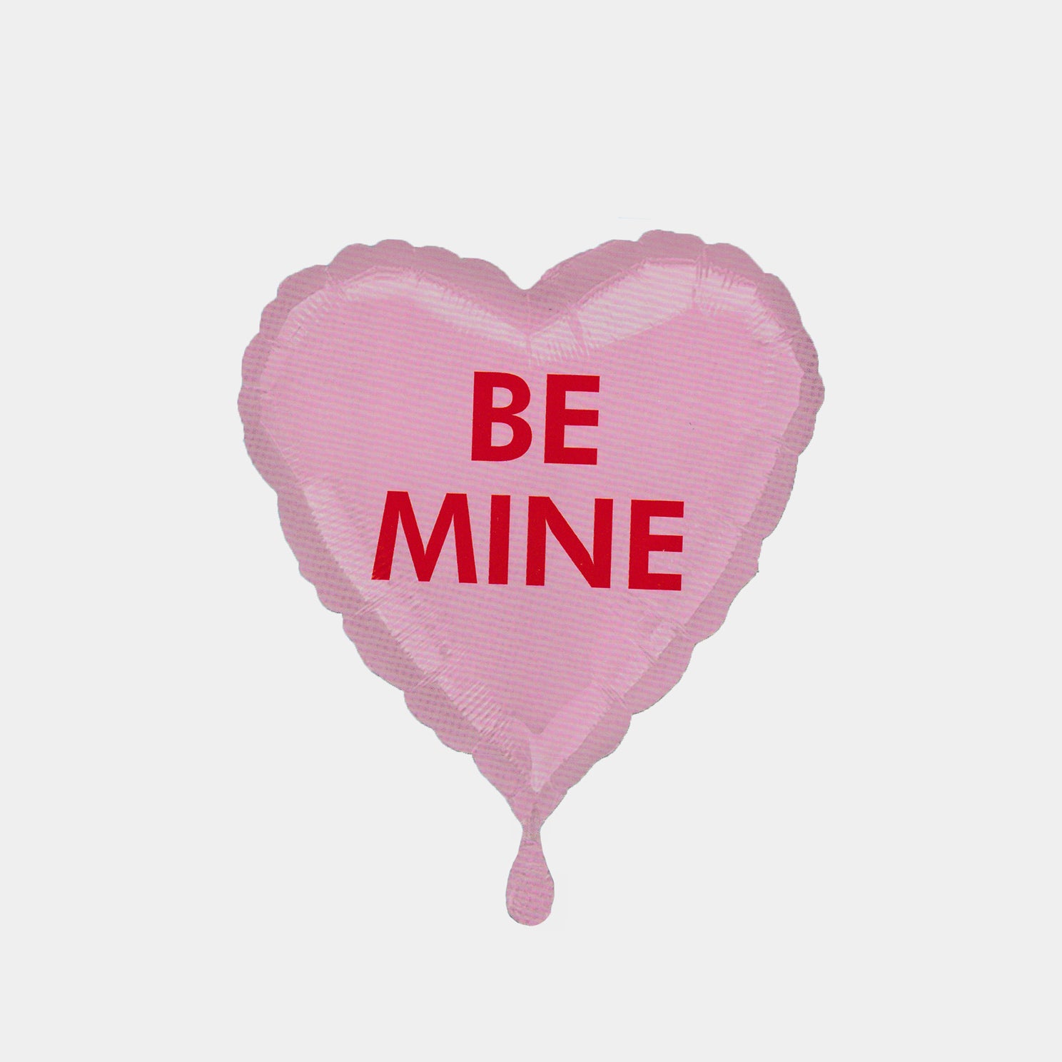 Foil Balloon Heart Pink - Be Mine